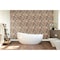 Ekena Millwork Freeport Boat Wood Mosaic Wall Tile, Natural Finish, 11 7/8"W x 11 7/8"H x 3/4"P WPW12X12FRMENA - alternate 3